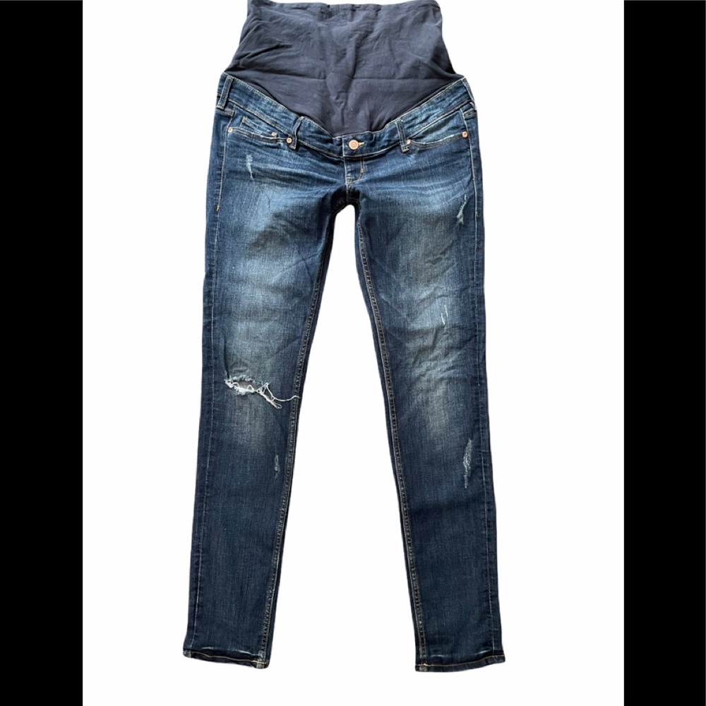 &DENIM H&M MAMA SKINNY HIGH RIB Maternity jean 10